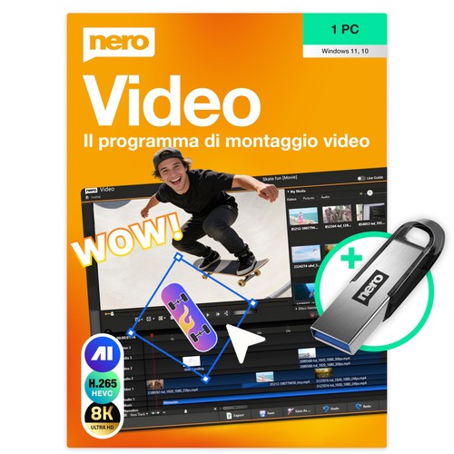 Nero video 2026 chiavetta - video,
