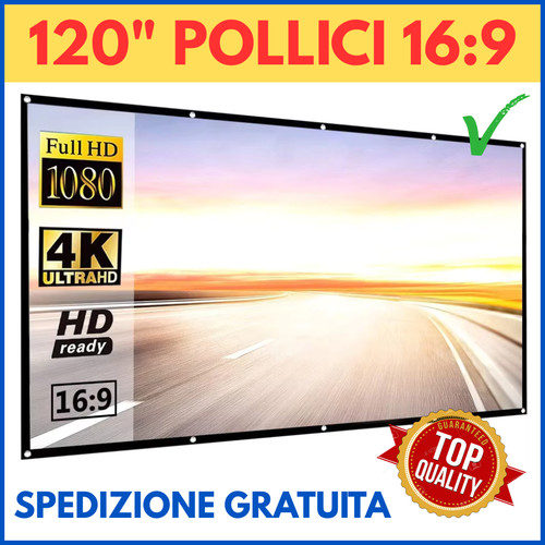 Telo proiettore 120 - telo, 120"